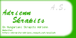 adrienn skrapits business card